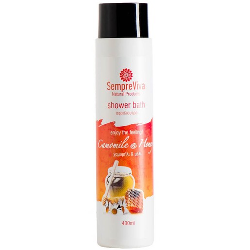 SempreViva Shower Bath Camomile & Honey, Αφρόλουτρο Χαμομήλι & Μέλι 400ml SempreViva Shower Bath Camomile & Honey, Αφρόλουτρο Χαμομήλι & Μέλι 400ml