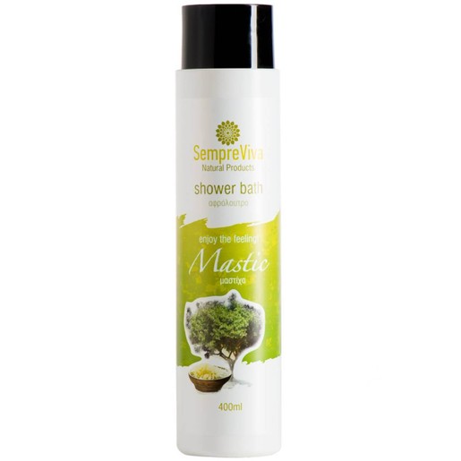 SempreViva Shower Bath Mastic, Αφρόλουτρο Μαστίχα 400ml SempreViva Shower Bath Mastic, Αφρόλουτρο Μαστίχα 400ml