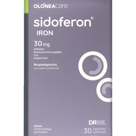 Olonea Sidoferon Iron 30mg, 30caps