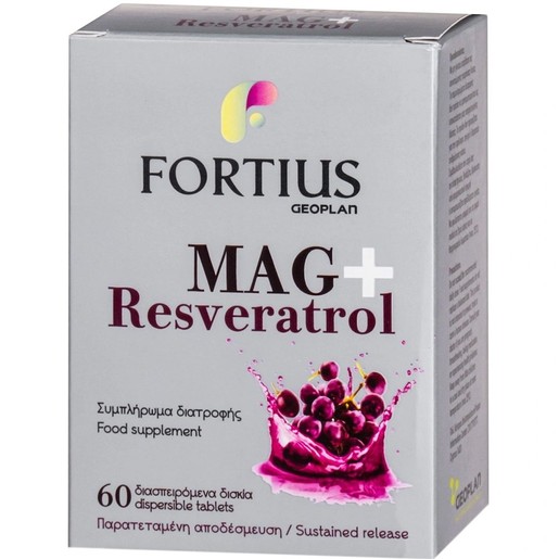 Geoplan Fortius Mag+ Resveratrol 60Disp.tabs