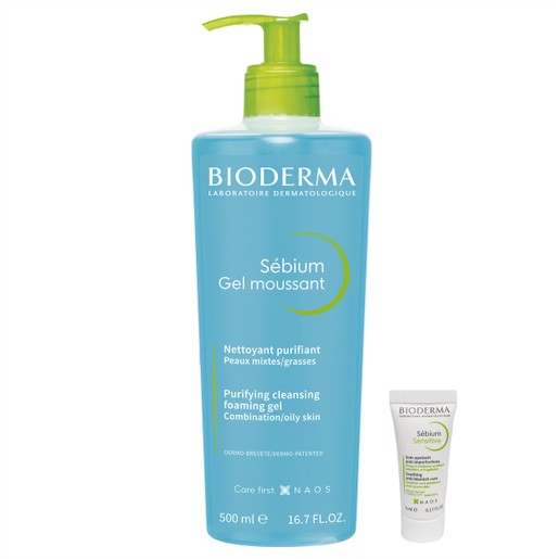 Bioderma Promo Sebium Gel Moussant 200ml & Δώρο Sebium Sensitive Sooting Anti-Blemish Care 5ml Bioderma Promo Sebium Gel Moussant 200ml & Δώρο Sebium Sensitive Sooting Anti-Blemish Care 5ml