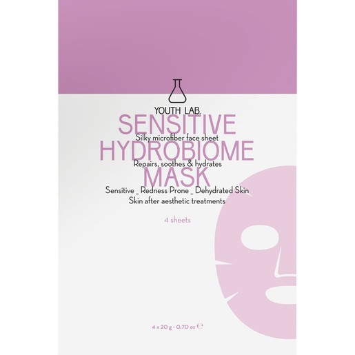 Youth Lab Sensitive Hydrobiome Mask 4 Τεμάχια