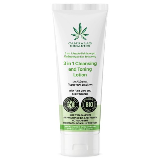 Cannalab Organics 3in1 Cleansing & Toning Lotion 125ml