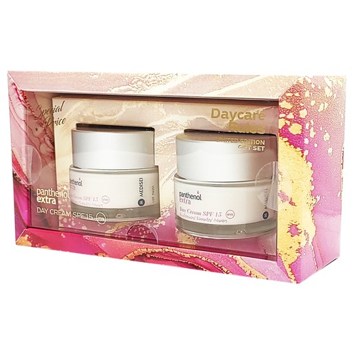 Medisei Panthenol Extra Daycare Rules Limited Edition Gift Set Day Cream Spf 2x50ml Medisei Panthenol Extra Daycare Rules Limited Edition Gift Set Day Cream Spf 2x50ml