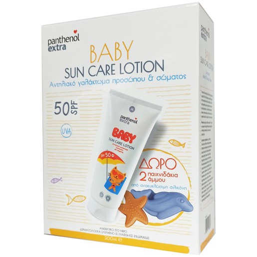 Medisei Panthenol Extra Πακέτο Προσφοράς Baby Sun Care Spf50 Face & Body Lotion 200ml & Δώρο 2 Παιχνιδάκια Άμμου Δελφίνι-Αστερίας Medisei Panthenol Extra Πακέτο Προσφοράς Baby Sun Care Spf50 Face & Body Lotion 200ml & Δώρο 2 Παιχνιδάκια Άμμου Δελφίνι-Αστερίας