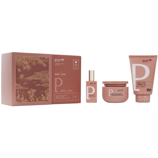 Panthenol Extra Promo Bare Skin Eau de Toilette 50ml & 3in1 Face, Body & Hair Cleanser 200ml & Superfood Body Mousse 250ml