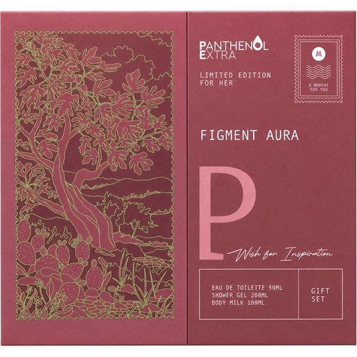Panthenol Extra Promo Figment Aura Aura Eau De Toilette 50ml & Shower Gel 200ml & Body Milk 100ml