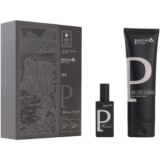 Panthenol Extra Promo Men Eau De Toilette 50ml & 3in1 Cleanser 200ml