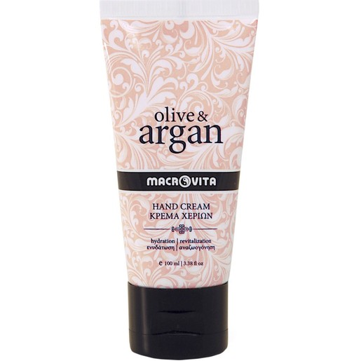 Macrovita Olive & Argan Hydration & Revitalization Hand Cream 100ml
