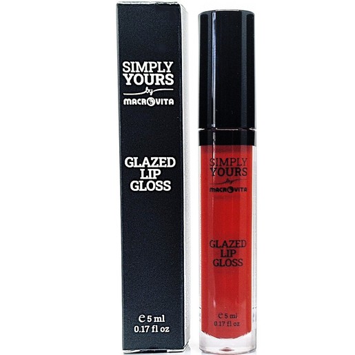 Macrovita Simply Yours Glazed Lip Gloss 5ml - 03 Red Crush