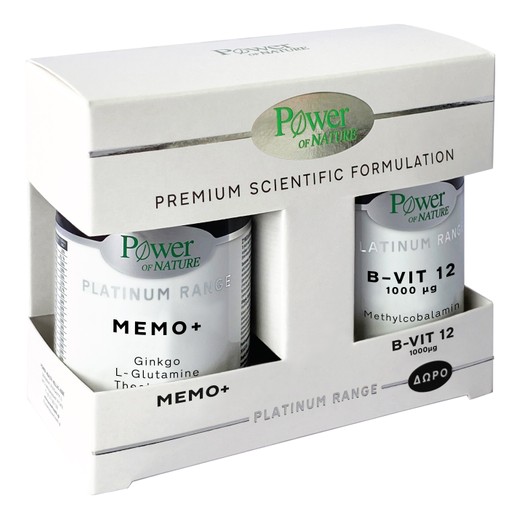 Power Health Promo Platinum Range Memo+, 30caps & Δώρο B-Vit-12 1000μg 20tabs