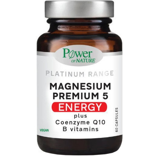 Power Health Platinum Range Magnesium Premium 5 Energy Plus Q10 & B Vitamins 60caps Power Health Platinum Range Magnesium Premium 5 Energy Plus Q10 & B Vitamins 60caps