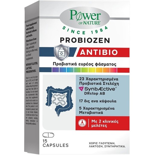 Power Health Platinum Range Probiozen Antibio 15caps