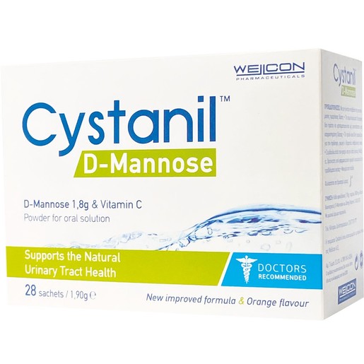 Wellcon Cystanil D Mannose 28 Sachets