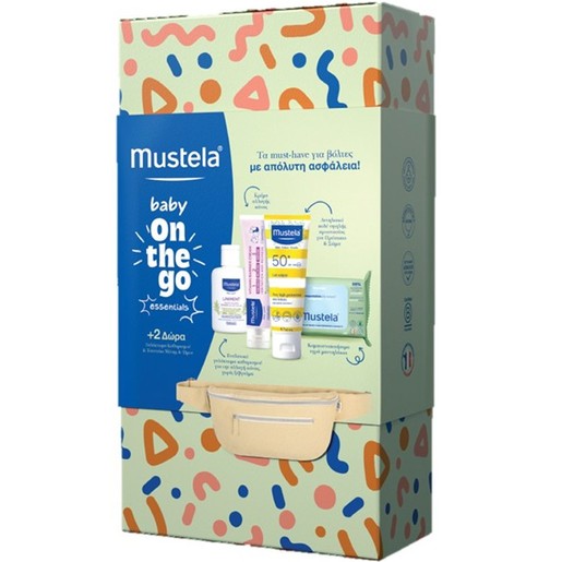 Mustela Promo Bebe Very High Protection Spf50+ Lotion 40ml & 123 Vitamin Barrier Cream 150ml & Natural Cleansing Wipes 60 Τεμάχια & Δώρο Liniment Diaper Change Cleanser 50ml & Δώρο Τσαντάκι 1 Τεμάχιο