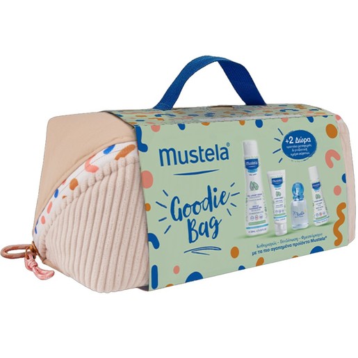 Mustela Promo Gentle Cleansing Gel 200ml & Hydra Bebe Facial Cream 40ml & Musti Scented Water 50ml & Δώρο Hydra Bebe Body Lotion 50ml & Δώρο Νεσεσέρ 1 Τεμάχιο