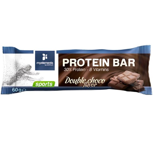 My Elements Protein Bar 60g, 1 Τεμάχιο - Double Chocolate
