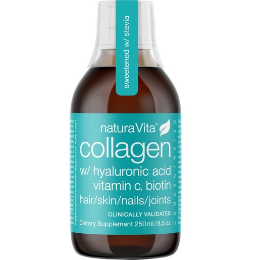 Natura Vita Collagen, Hyaluronic Acid, Vitamins & Minerals 250ml