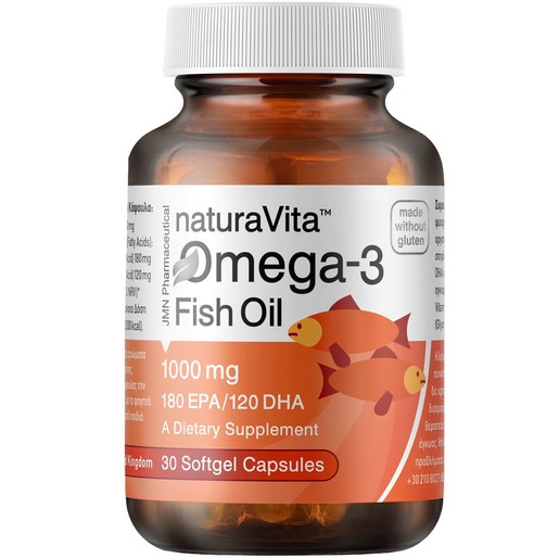 Natura Vita Fish Oil Omega-3 1000mg 30caps