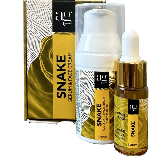 AgPharm Promo Snake Serum 10ml & Face Cream 30ml