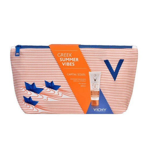 Vichy Capital Soleil Anti-Dark Spots Tinted Spf50+ Αντηλιακή Κρέμα Προσώπου Πολύ Υψηλής Προστασίας Κατά των Πανάδων με Χρώμα 50m Vichy Capital Soleil Anti-Dark Spots Tinted Spf50+ Αντηλιακή Κρέμα Προσώπου Πολύ Υψηλής Προστασίας Κατά των Πανάδων με Χρώμα 50m