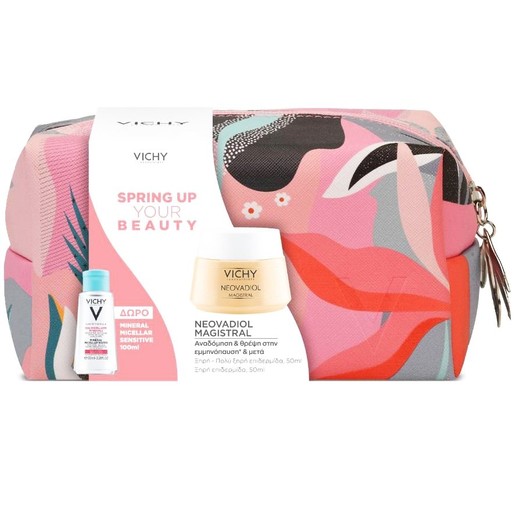 Vichy Promo Spring Up Your Beauty Neovadiol Magistral 50ml & Mineral Micellar Sensitive 100ml & Νεσεσέρ Vichy Promo Spring Up Your Beauty Neovadiol Magistral 50ml & Mineral Micellar Sensitive 100ml & Νεσεσέρ