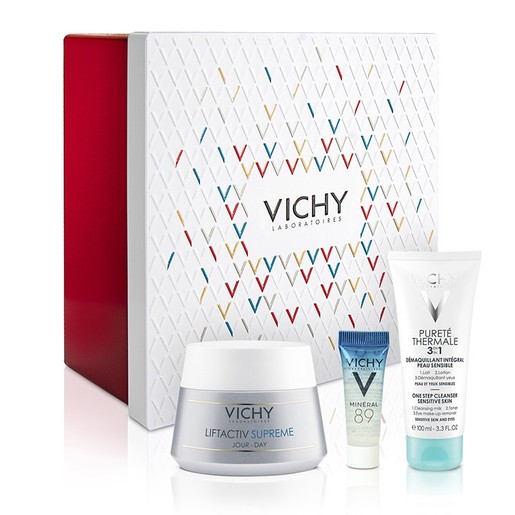 Vichy Πακέτο Προσφοράς Liftactiv Supreme Day Cream Dry Skin 50ml & Δώρο Gift Box με Mineral 89 4ml,Purete Thermale 3 in 1, 100ml Vichy Πακέτο Προσφοράς Liftactiv Supreme Day Cream Dry Skin 50ml & Δώρο Gift Box με Mineral 89 4ml,Purete Thermale 3 in 1, 100ml