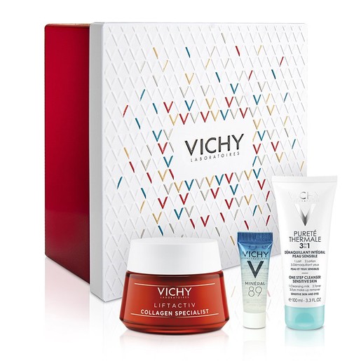 Vichy Πακέτο Προσφοράς Liftactiv Collagen Specialist Day 50ml & Δώρο Gift Box με Mineral 89 4ml, Purete Thermale 3 in 1, 100ml Vichy Πακέτο Προσφοράς Liftactiv Collagen Specialist Day 50ml & Δώρο Gift Box με Mineral 89 4ml, Purete Thermale 3 in 1, 100ml