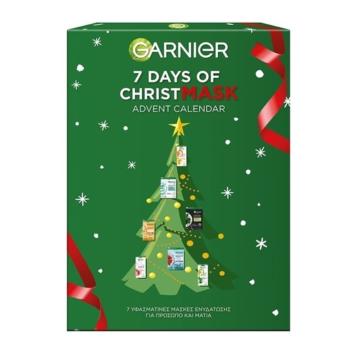 Garnier Advent Calendar 7 Days of Christmask 1 Τεμάχιο Garnier Advent Calendar 7 Days of Christmask 1 Τεμάχιο