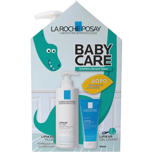 La Roche-Posay Πακέτο Προσφοράς Baby Care Lipikar Fluide 400ml & Δώρο Lipikar Gel Lavant 100ml La Roche-Posay Πακέτο Προσφοράς Baby Care Lipikar Fluide 400ml & Δώρο Lipikar Gel Lavant 100ml
