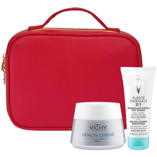 Vichy Promo Liftactiv Supreme Day Cream Normal to Combination Skin 50ml & Δώρο Purete Thermale 3in1, 100ml & Νεσεσέρ Vichy Promo Liftactiv Supreme Day Cream Normal to Combination Skin 50ml & Δώρο Purete Thermale 3in1, 100ml & Νεσεσέρ