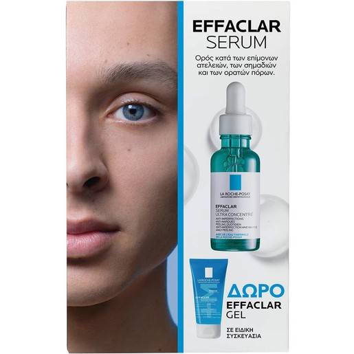 La Roche-PosayPromo Effaclar Ultra Concentrated Serum 30ml & Δώρο Effaclar Purifying Foaming Gel 50ml