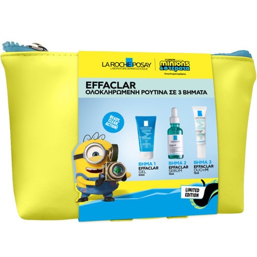 La Roche-Posay Effaclar Promo Purifying Foaming Gel 50ml & Serum Ultra Concentrated 15ml & Duo + M 15ml & Δώρο Νεσεσέρ 1 Τεμάχιο