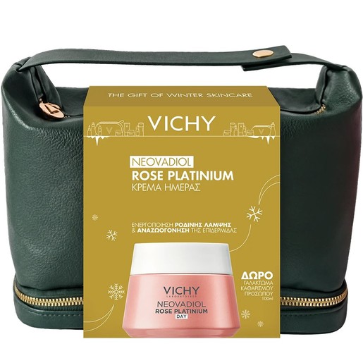 Vichy Promo Neovadiol Rose Platinium Day 50ml & Δώρο Purete Thermale 3in1 One Step Cleanser Sensitive Skin & Eyes 100ml & Δώρο Νεσεσέρ 1 Τεμάχιο