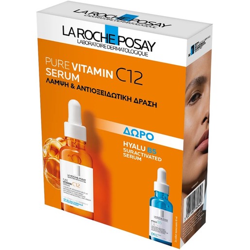 La Roche-Posay Promo Pure Vitamin C12 Serum 30ml & Δώρο Hyalu B5 Suractivated Serum 10ml