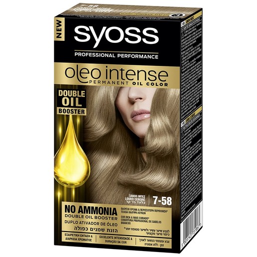 Syoss Oleo Επαγγελματική Μόνιμη Κρέμα Βαφή Syoss Oleo Επαγγελματική Μόνιμη Κρέμα Βαφή
