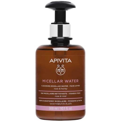 Apivita Micellar Water & Make-Up Remover Face & Eyes Cleansing 300ml