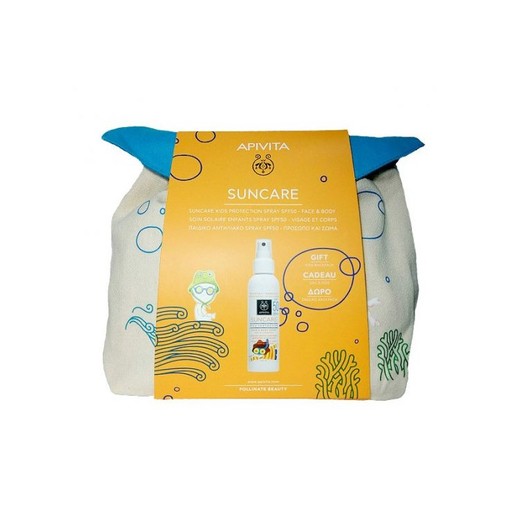 Apivita Πακέτο Προσφοράς Suncare Kids Protection Face & Body Spray Spf50 με Αλόη & Καλέντουλα 150ml & Δώρο Παιδικό Backpack Apivita Πακέτο Προσφοράς Suncare Kids Protection Face & Body Spray Spf50 με Αλόη & Καλέντουλα 150ml & Δώρο Παιδικό Backpack