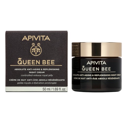 Apivita Queen Bee Absolute Anti-Aging & Replenishing Night Cream 50ml Apivita Queen Bee Absolute Anti-Aging & Replenishing Night Cream 50ml