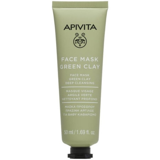 Apivita Green Clay Deep Cleansing Face Mask 50ml