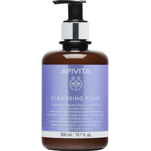 Apivita Cleansing Creamy Foam for Face & Eyes