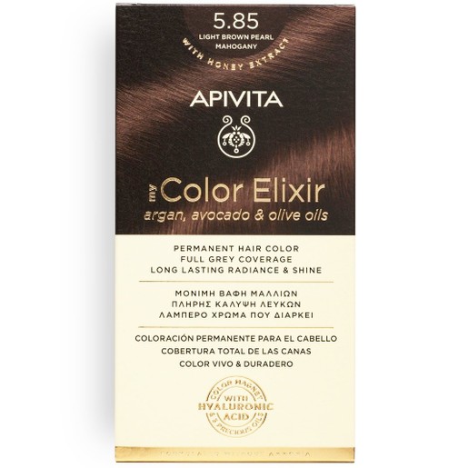 Apivita My Color Elixir Μόνιμη Βαφή Μαλλιών με Καινοτόμο Σύστημα Color Magnet