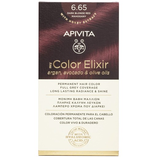 Apivita Promo My Color Elixir Permanent Hair Color - 6.65 Έντονο Κόκκινο Apivita Promo My Color Elixir Permanent Hair Color - 6.65 Έντονο Κόκκινο