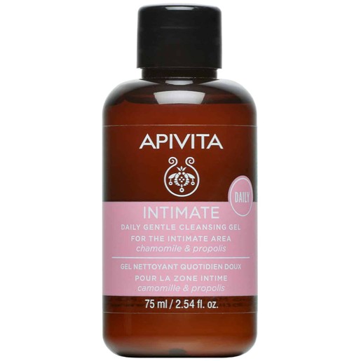 Apivita Intimate Daily Gentle Cleansing Gel Travel Size - 75ml