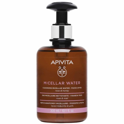 Apivita Micellar Water & Make-Up Remover Face & Eyes Cleansing 300ml