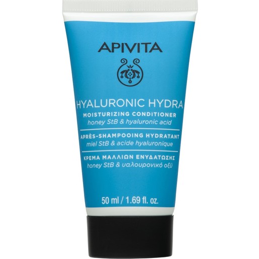 Apivita Hyaluronic Hydra Moisturizing Conditioner with Hyaluronic Acid & Honey StB Travel Size 50ml Apivita Hyaluronic Hydra Moisturizing Conditioner with Hyaluronic Acid & Honey StB Travel Size 50ml