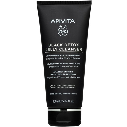 Apivita Black Detox Cleansing Jelly 150ml