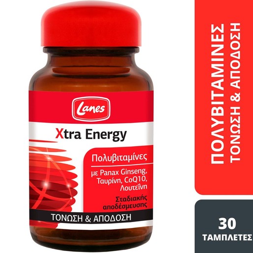 Lanes Xtra Energy 30tabs