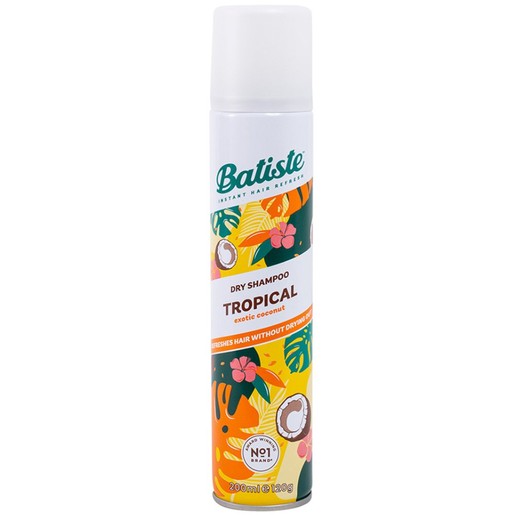 Batiste Tropical Exotic Coconut Dry Shampoo Hair 200ml