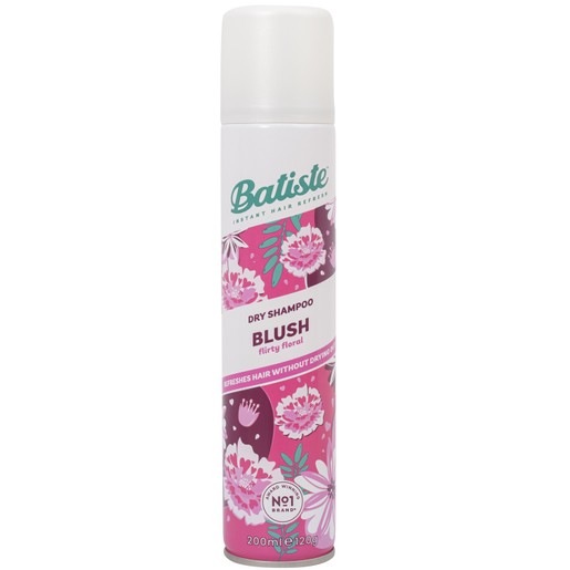 Batiste Blush Firty Floral Dry Shampoo Hair 200ml Batiste Blush Firty Floral Dry Shampoo Hair 200ml